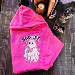 Boo-Jee Ghost Hoodie, Custom Cozy Sweatshirt